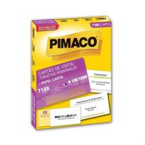 Papel cartão de visita 7188 com 100 folhas - Pimaco Papel cartão de visita 7188 com 100 folhas - Pimaco