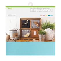 Papel Cartão Liso e Ondulado 5 Cores Tons Pastéis - Cricut Cardstock - 20 folhas