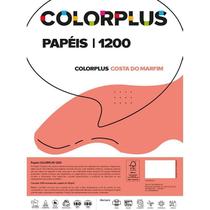 Papel Cartolina Dupla Face Color PLUS 48X66CM 120G Rosa PCT com 10