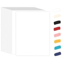 Papel cartolina Goefun 8,5 x 11 branco 180 g/m², pacote com 100