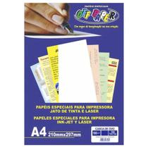 Papel casca de ovo 50 fls 180 gramas Azul Off Paper