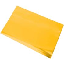 Papel Celofane 80X80CM Liso Amarelo - Pacote com 50 Unidades