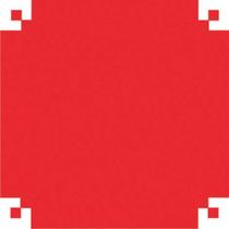 Papel Celofane 80X80CM Liso Vermelho PCT com 50