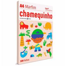 Papel chamequinho a4 marfim 75g/m2 / 100fl / chamex