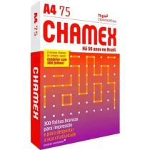 Papel Chamex A4 21cmx29,7cm 75g 300 Folhas Branco