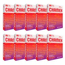 Papel Chamex A4 Branco 500 Folhas 5 Unidades
