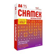 Papel Chamex A4 Sulfite 75g Resma de 300 Folhas