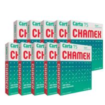 Papel Chamex Carta 75g 216X279 Com 500 Folhas 10 Unidades