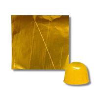 Papel Chumbo Especial para Bombons Ouro Brilhante 10x9,7cm Carber c/300 un