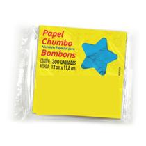 Papel Chumbo para Bombom e Trufa 12x11,8cm 300 Unidades