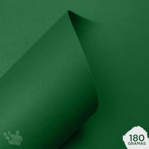 Papel Color Plus 180g A4 - Brasil (Verde Bandeira) - 20 Folhas