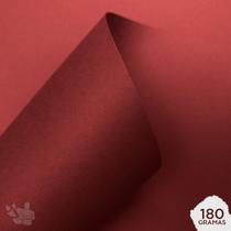 Papel Color Plus 180g A4 Pequim (vermelho-escuro) 50 Folhas