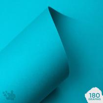 Papel Color Plus 180g A4 Santorini (Azul Bebê) 20 Folhas
