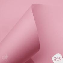 Papel Color Plus 180G A4 Verona (Rosa Bebê) 10 Folhas