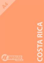 Papel Color Plus A4 180 gramas Costa Rica (Coral) Papel Color Plus A4 180 gramas Costa Rica (Coral)