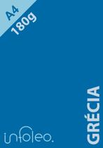 Papel Color Plus A4 180 gramas Grécia (Azul Royal) Papel Color Plus A4 180 gramas Grécia (Azul Royal)