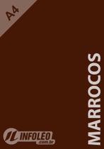 Papel Color Plus A4 180 gramas Marrocos (Marom Escuro) Papel Color Plus A4 180 gramas Marrocos (Marom Escuro)