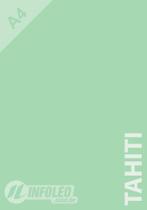 Papel Color Plus A4 180 gramas Tahiti (Verde Água)