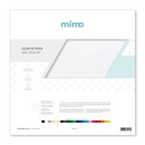 Papel Color Pop Branco Neve Mimo - 30,5 x 30,5 cm - 180 gr - 25 unds Papel Color Pop Branco Neve Mimo - 30,5 x 30,5 cm - 180 gr - 25 unds