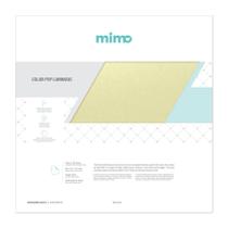 Papel Color Pop Luminous Camomila Mimo - 30,5 x 30,5 cm - 250 g - 20 Fls Papel Color Pop Luminous Camomila Mimo - 30,5 x 30,5 cm - 250 g - 20 Fls