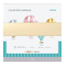 Papel Color Pop Luminous Creme Mimo - 30,5 x 30,5 cm - 250 gr - 20 unds Papel Color Pop Luminous Creme Mimo - 30,5 x 30,5 cm - 250 gr - 20 unds