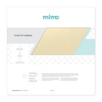 Papel Color Pop Luminous Creme Mimo - 30,5 x 30,5 cm - 250 gr - 20 unds