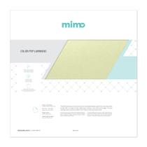 Papel Color Pop Luminous Verde Pistache Perolizado Mimo 30,5 x 30,5 cm 250 gramas - 20 Folhas