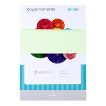 Papel Color Pop Verde Candy Mimo - A4 - 180 gr - 25 unds Papel Color Pop Verde Candy Mimo - A4 - 180 gr - 25 unds