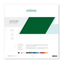 Papel Color Pop Verde Nature Mimo - 30,5 x 30,5 cm - 180 gr - 25 unds