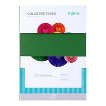 Papel Color Pop Verde Oliva Mimo - A4 - 180 gr - 25 unds Papel Color Pop Verde Oliva Mimo - A4 - 180 gr - 25 unds