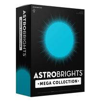 Papel colorido Astrobrights Mega Collection Bright Blue 625 folhas