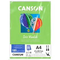 Papel Colorido Canson Iris Vivaldi A4 185g 25fls