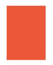 Papel colorido Folia 6340 A3 50 folhas 130g/m² Laranja Papel colorido Folia 6340 A3 50 folhas 130g/m² Laranja