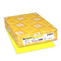 Papel colorido Neenah Astrobrights Lift-Off Lemon 24 libras A4 500 folhas Papel colorido Neenah Astrobrights Lift-Off Lemon 24 libras A4 500 folhas