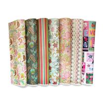 Papel Com Estampa Tex Papel Coleção Mix Composê Ref C15