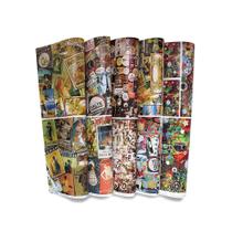 Papel Com Estampa Tex Papel Coleção Vintage Posters Ref C27