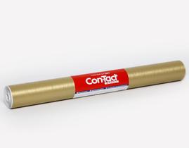 Papel Contact Adesivolavável Aço Escovado Dourado Ouro 10m