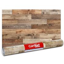 Papel Contact Madeira Envelopar Moveis Parede 10 Metros - Madeira Teca Papel Contact Madeira Envelopar Moveis Parede 10 Metros - Madeira Teca