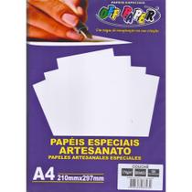 Papel Couchê A4 170 Gramas c/ 50 Folhas - Off Paper - BRANCO