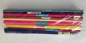 Papel Crepom Crepecryl com 10 cores sortidas Papel Crepom Crepecryl com 10 cores sortidas