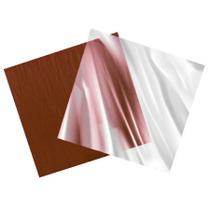 Papel Crepom para Bem Casado - Marrom - 50 unidades - Rizzo