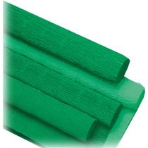 Papel Crepon Super Crepe 48CMX2,50M Liso Verde Bandeira