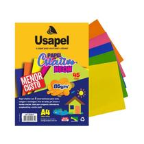 Papel Criativo Neon A4 85g 45 Fls Usapel