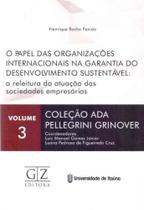 Papel das Organizações Internacionais na Garantia do Desenvolvimento Sustentável, O - GZ EDITORA
