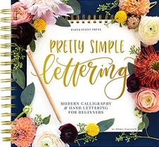 Papel de apostila Peony Press Pretty Simple Lettering Beginner