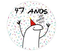 Papel De Arroz Bento Cake Flork Meme 47 Anos