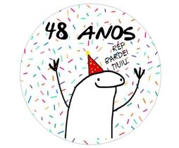 Papel De Arroz Bento Cake Flork Meme 48 Anos