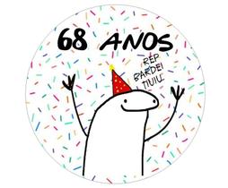 Papel De Arroz Bento Cake Flork Meme 68 Anos