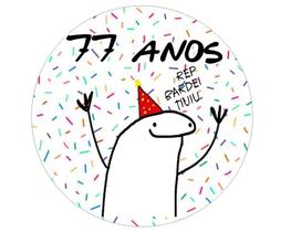 Papel De Arroz Bento Cake Flork Meme 77 Anos