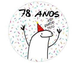 Papel De Arroz Bento Cake Flork Meme 78 Anos